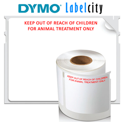 Dymo Veterinary Labels
